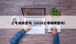 公考成绩查询（2024公考成绩查询）