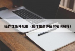 操作性条件反射（操作性条件反射名词解释）