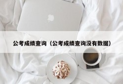 公考成绩查询（公考成绩查询没有数据）