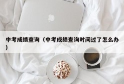 中考成绩查询（中考成绩查询时间过了怎么办）