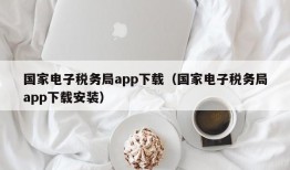 国家电子税务局app下载（国家电子税务局app下载安装）