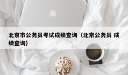 北京市公务员考试成绩查询（北京公务员 成绩查询）