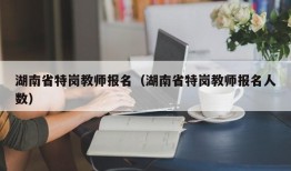 湖南省特岗教师报名（湖南省特岗教师报名人数）